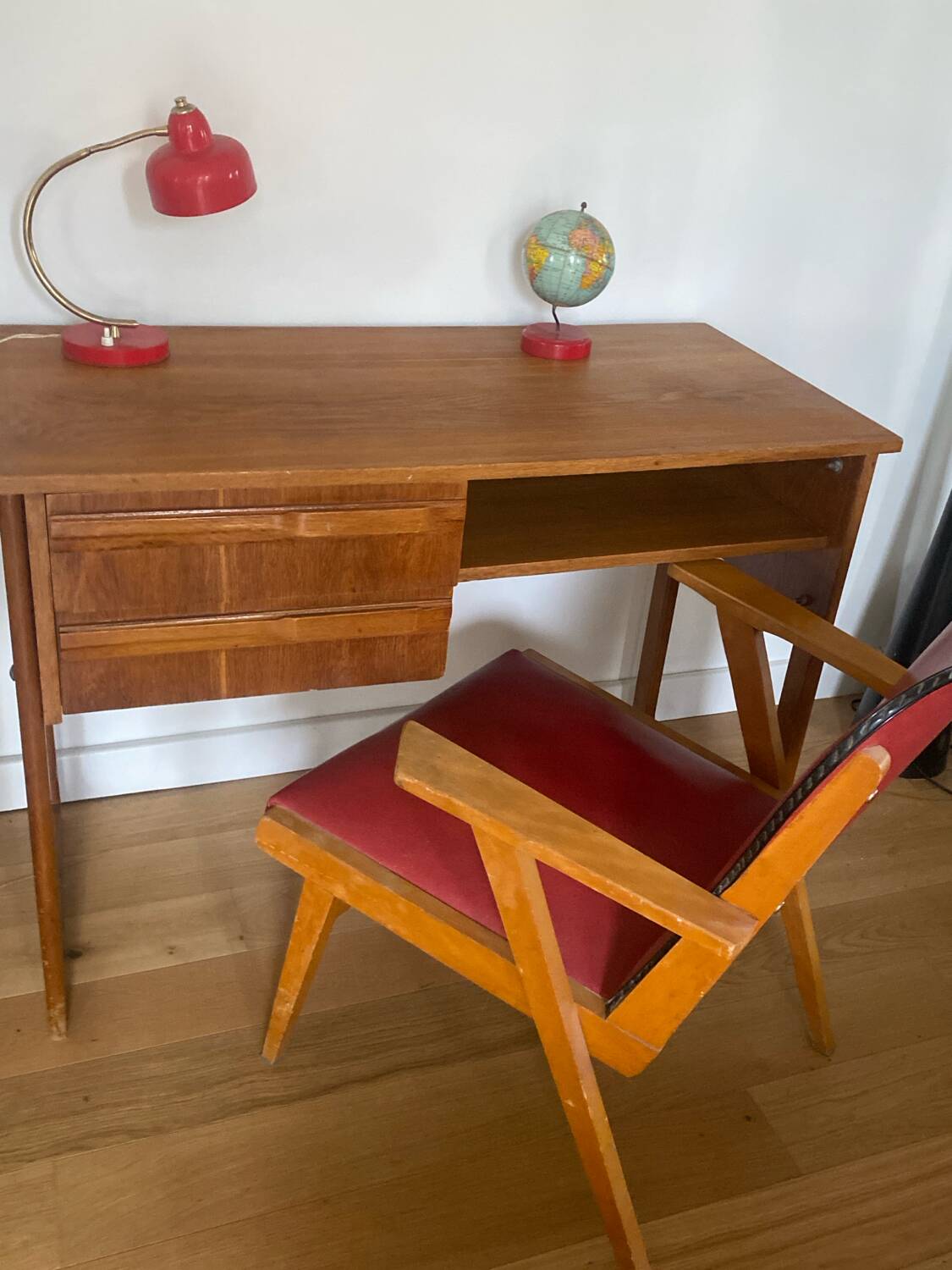 Vintage Scandinavian desk