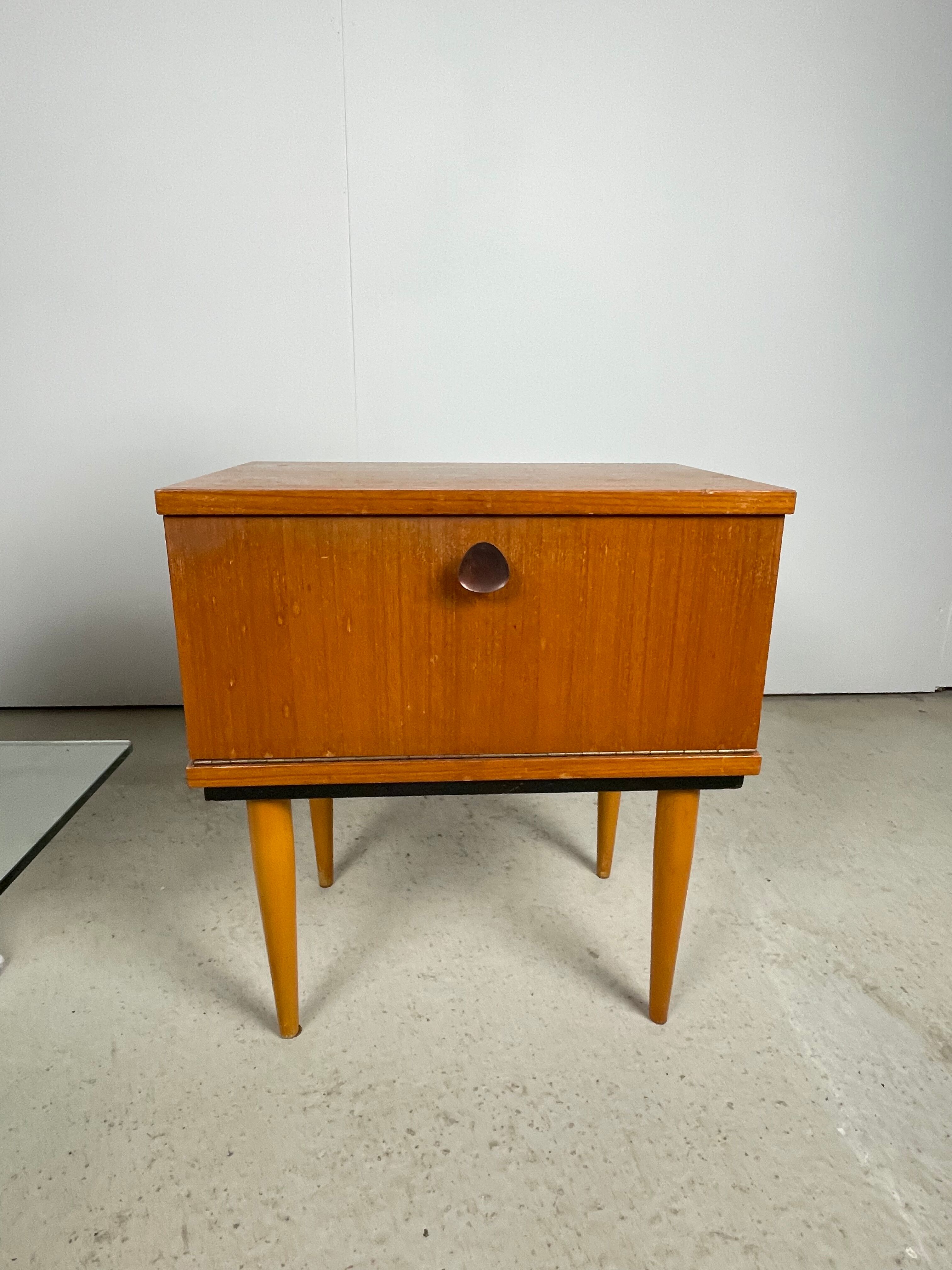 Pair of Scandinavian bedsides