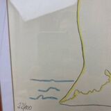 Lithograph Jean Cocteau