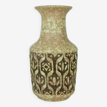 1960's vase u-keramik model 1193/20 abstract decor
