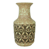 1960's vase u-keramik model 1193/20 abstract decor