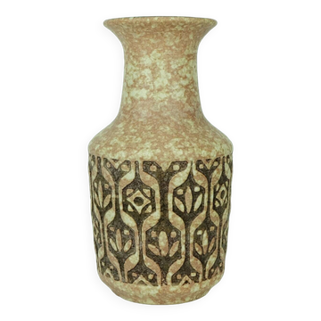 1960's vase u-keramik model 1193/20 abstract decor