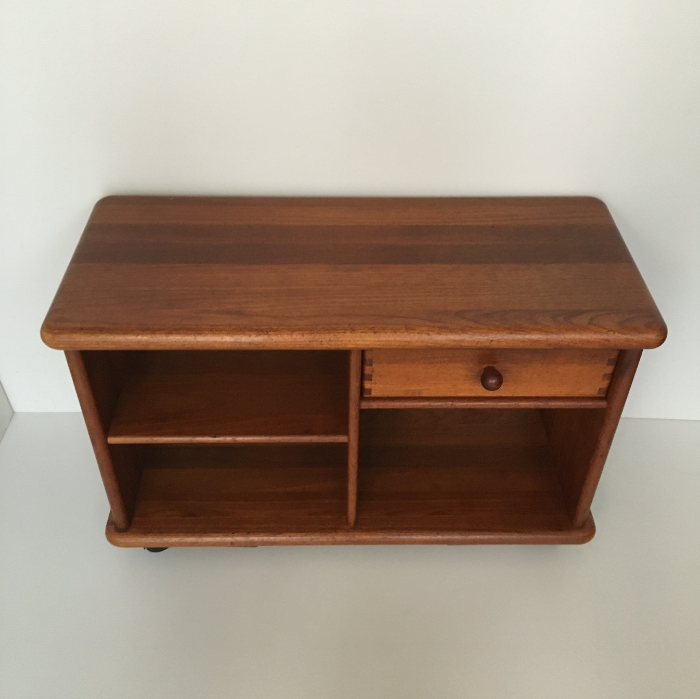 Scandinavian teak tv stand