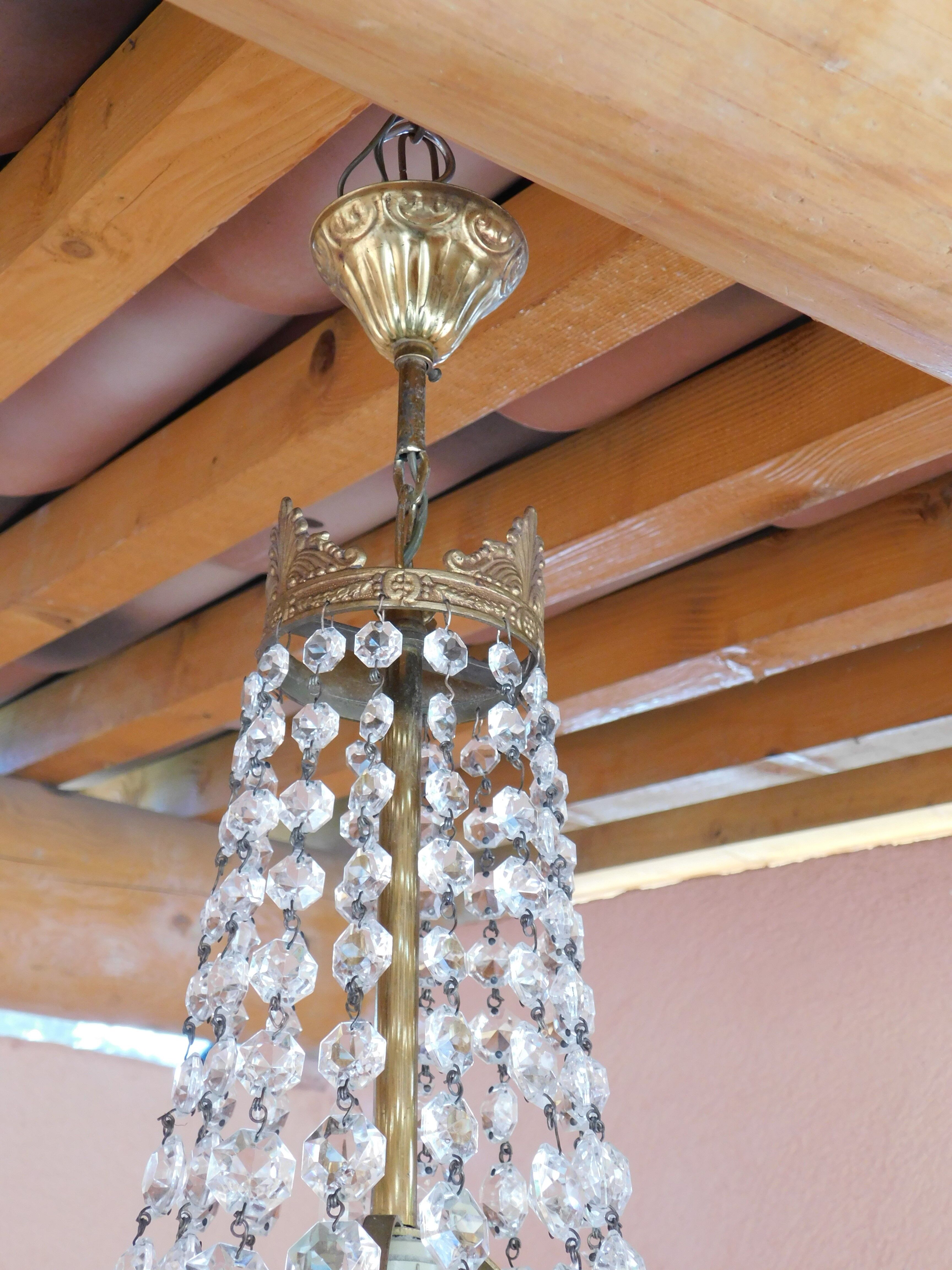 Hot air balloon chandelier - 25 cm