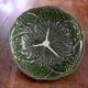 Vintage cabbage leaf slip salad bowl