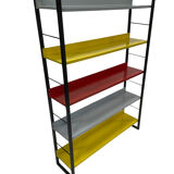 Tomado shelving unit in metal and several colours - 1960s dutch design