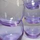 Vintage 70s Alexandrite Crystal Sangria/Punch Set "Bleikristall"