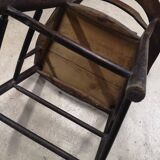 Antique solid wood armchair - Authentic rustic style
