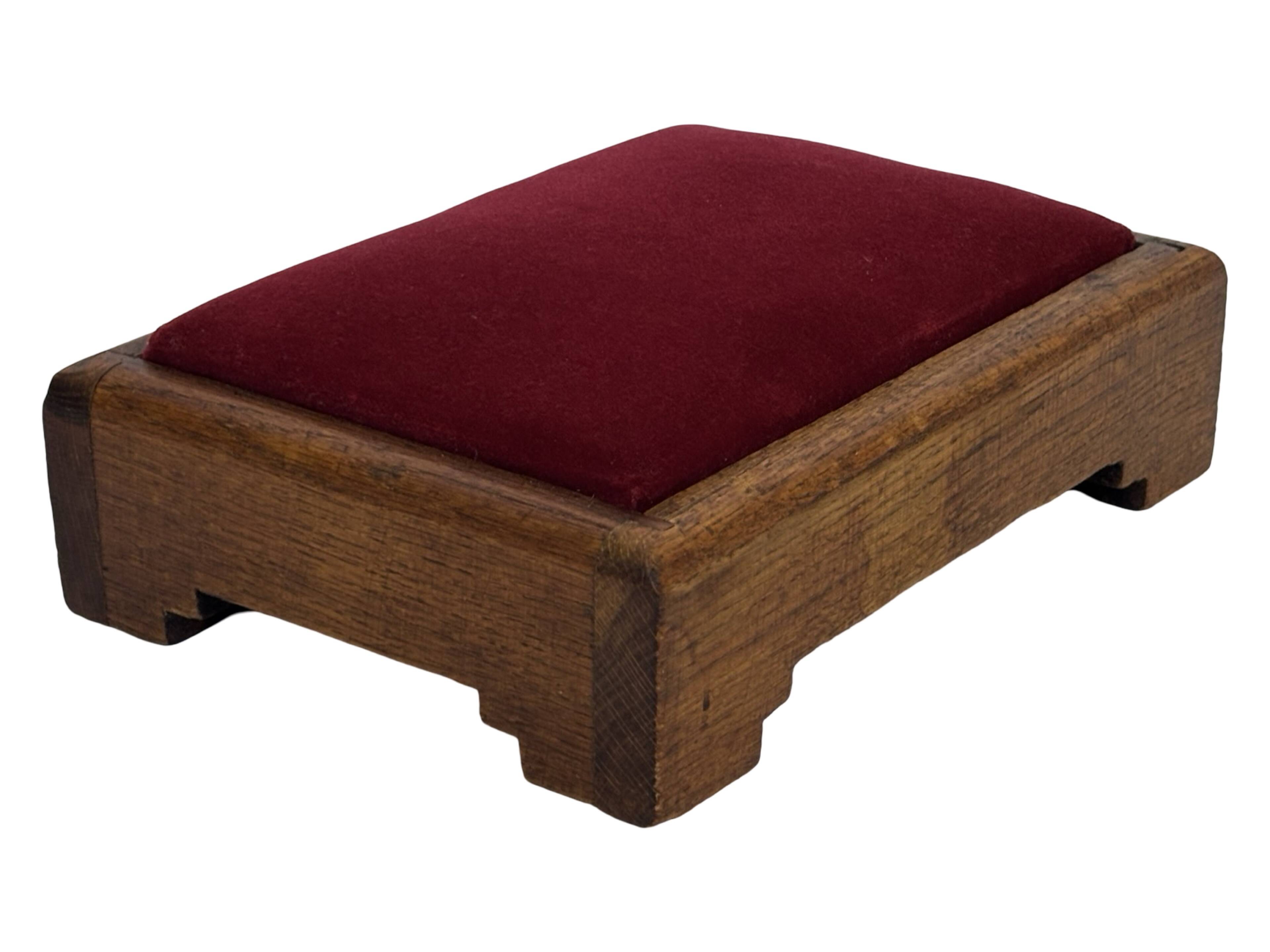 Art Deco footstool foot rest minimalist 30's design