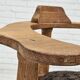 1950s, Danish design, reupholstered armchair, New Zealand sheepskin, oak wood.
