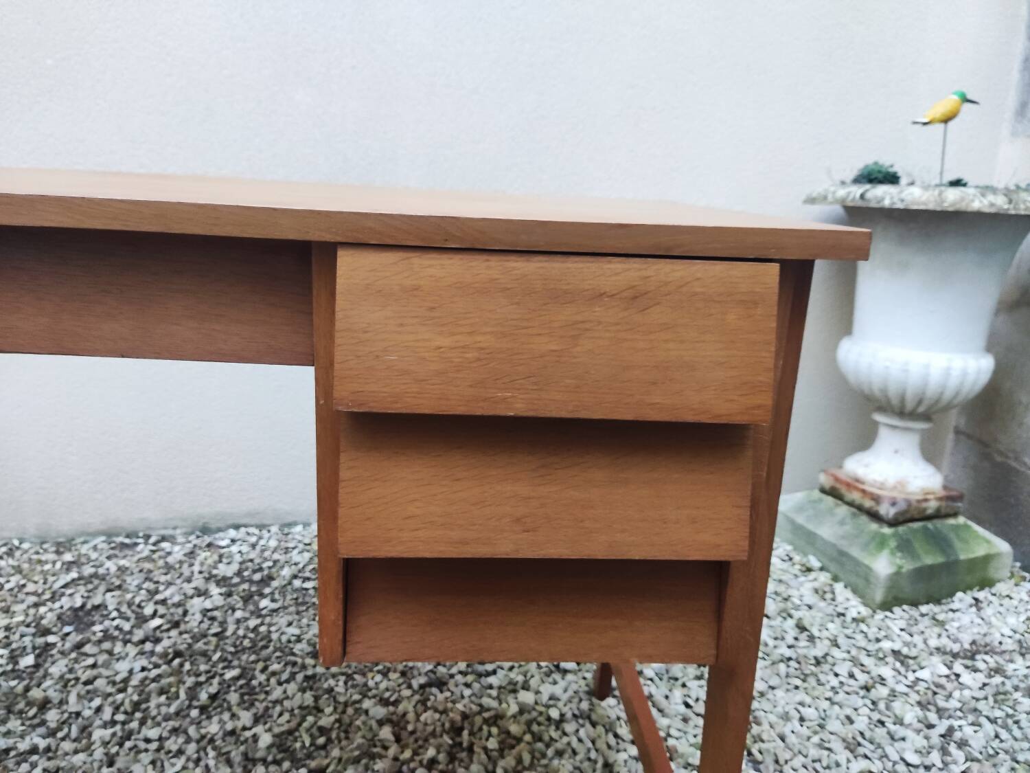Vintage oak desk