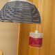 Woven dome suspension on metal structure / D 45cm