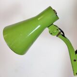 Green Industrial German Scissor Wall Lamp from Kaiser Leuchten, 1960s