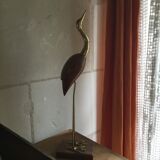 Brass heron