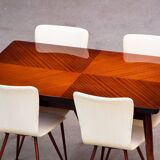 Scandinavian mahogany dining table 1960