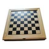 Board game set: checkers - chess - backgammon