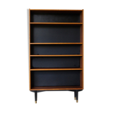 Bibliothèque en teck suédois vintage par Hugo Troeds