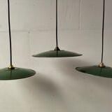 Suspensions in enamelled sheets