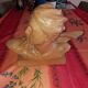 Buste Mermoz terre cuite R. Pollin