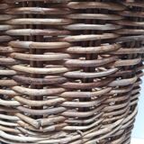 High basket 55cm round rattan old