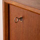1970s vintage teak wood sideboard danish
