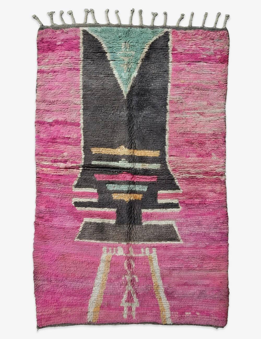 Berber Carpet Pink - 249 x 158 cm
