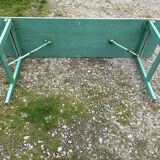 Tables and benches of guinguette