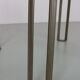 Peter Ghyczy for Ghyzcy Square Glass Coffee Table, 1970's Hollywood Regency