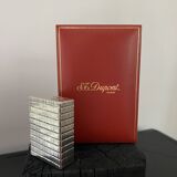 St dupont silver-plated lighter with box