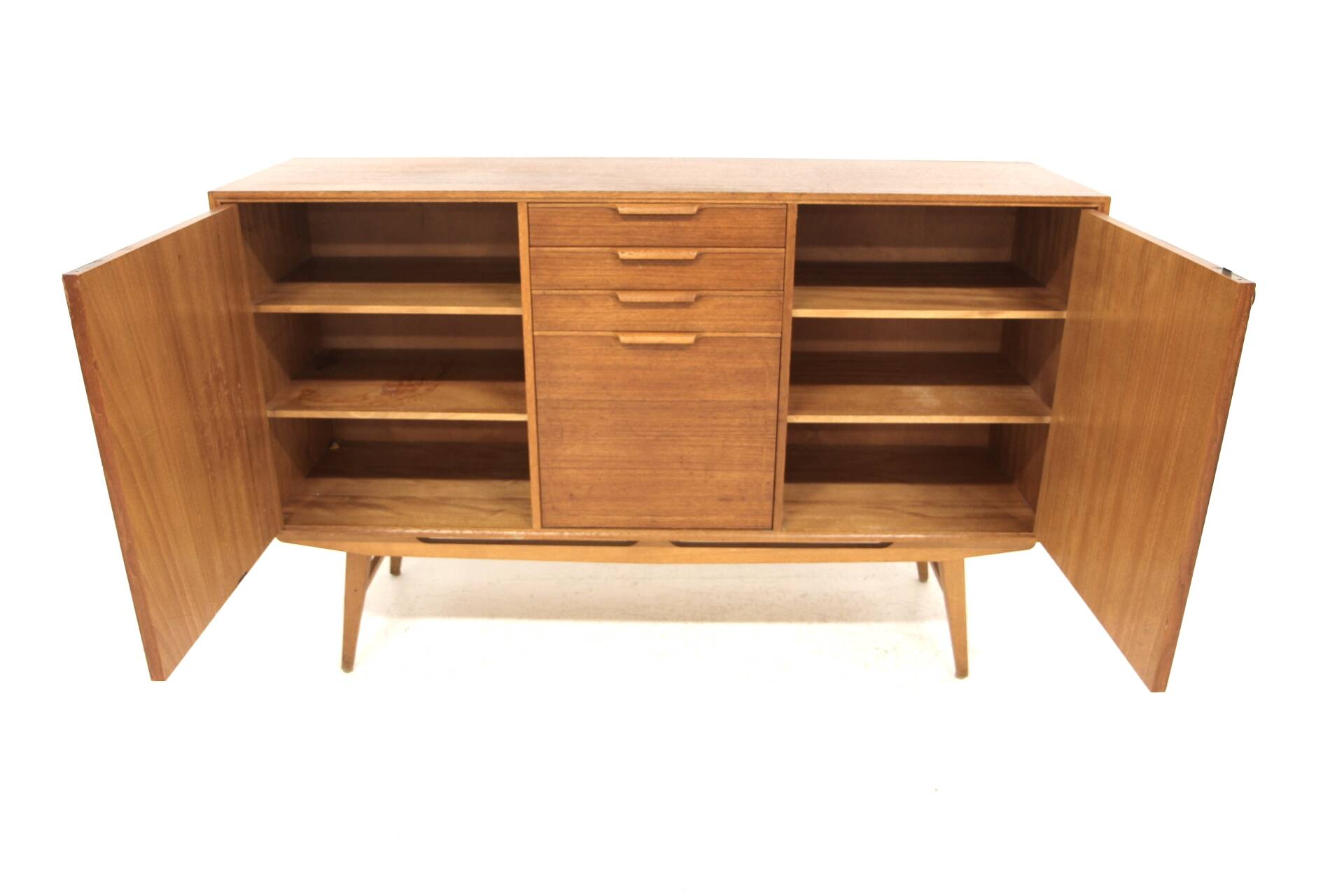 Scandinavian teak and oak enfilade, Sweden, 1960