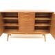 Scandinavian teak and oak enfilade, Sweden, 1960