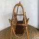 Bamboo and rattan magazine rack, 1960s