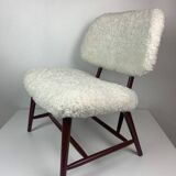 Scandinavian Swedish midcentury lounge or easy chair by Alf Svensson, Model Teve, 1950s