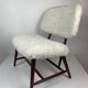 Scandinavian Swedish midcentury lounge or easy chair by Alf Svensson, Model Teve, 1950s