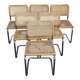 Series x6 Dining Chairs Style B32 by Marcel Breuer