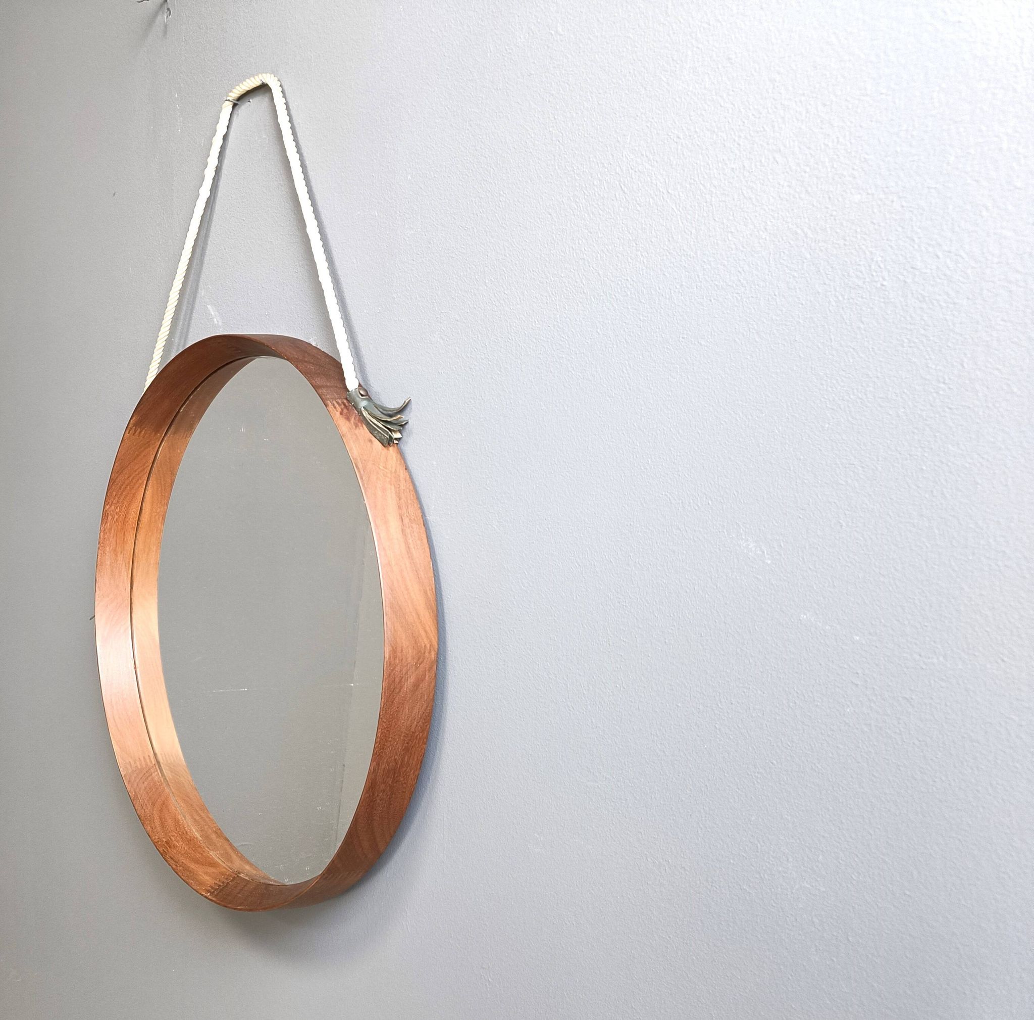 Mid century italian mirror, 1960s