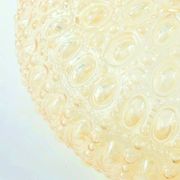 Extra Large Amber Bubble Glass Ceiling Light - H. Tynell for Limburg, 1960s