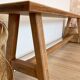 Banc de ferme en chêne massif