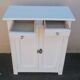 Very beautiful vintage Parisian furniture with 2 white doors from 1940