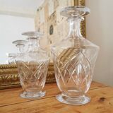 Carafes en cristal d’Argental