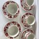 Coffee set vintage faience St Amand, France