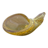 Italian Murano Glass Shell by Archimede Seguso for Murano, 1960s