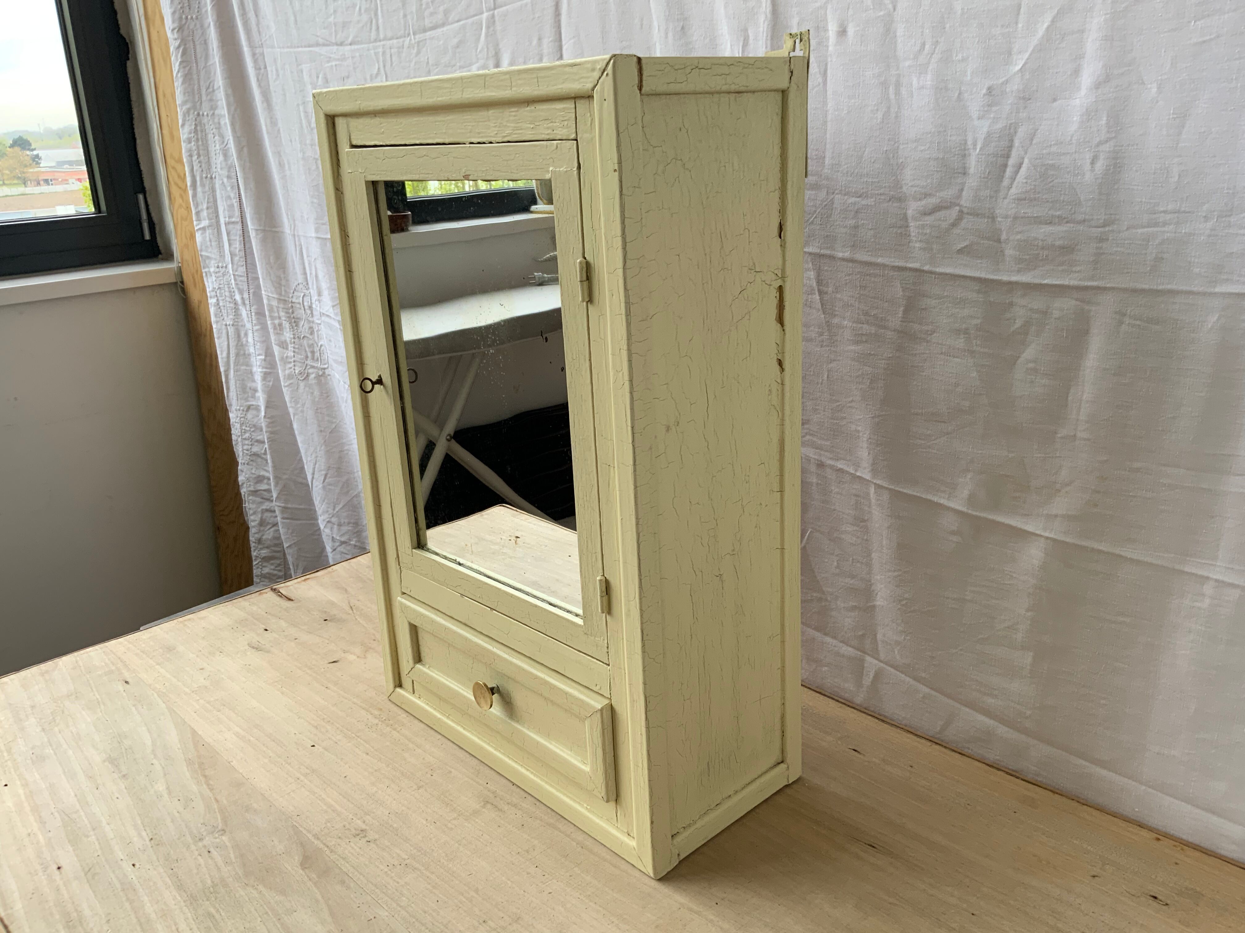 Medicine cabinet mirror