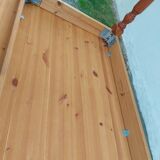 Wooden table or desk with removable legs