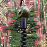 Golden pendant lamp 70s