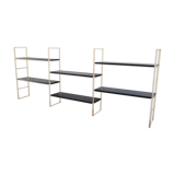 Shelf wall metal string