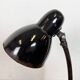 Industrial Black Enamel Bauhaus Desk Lamp, 1930s