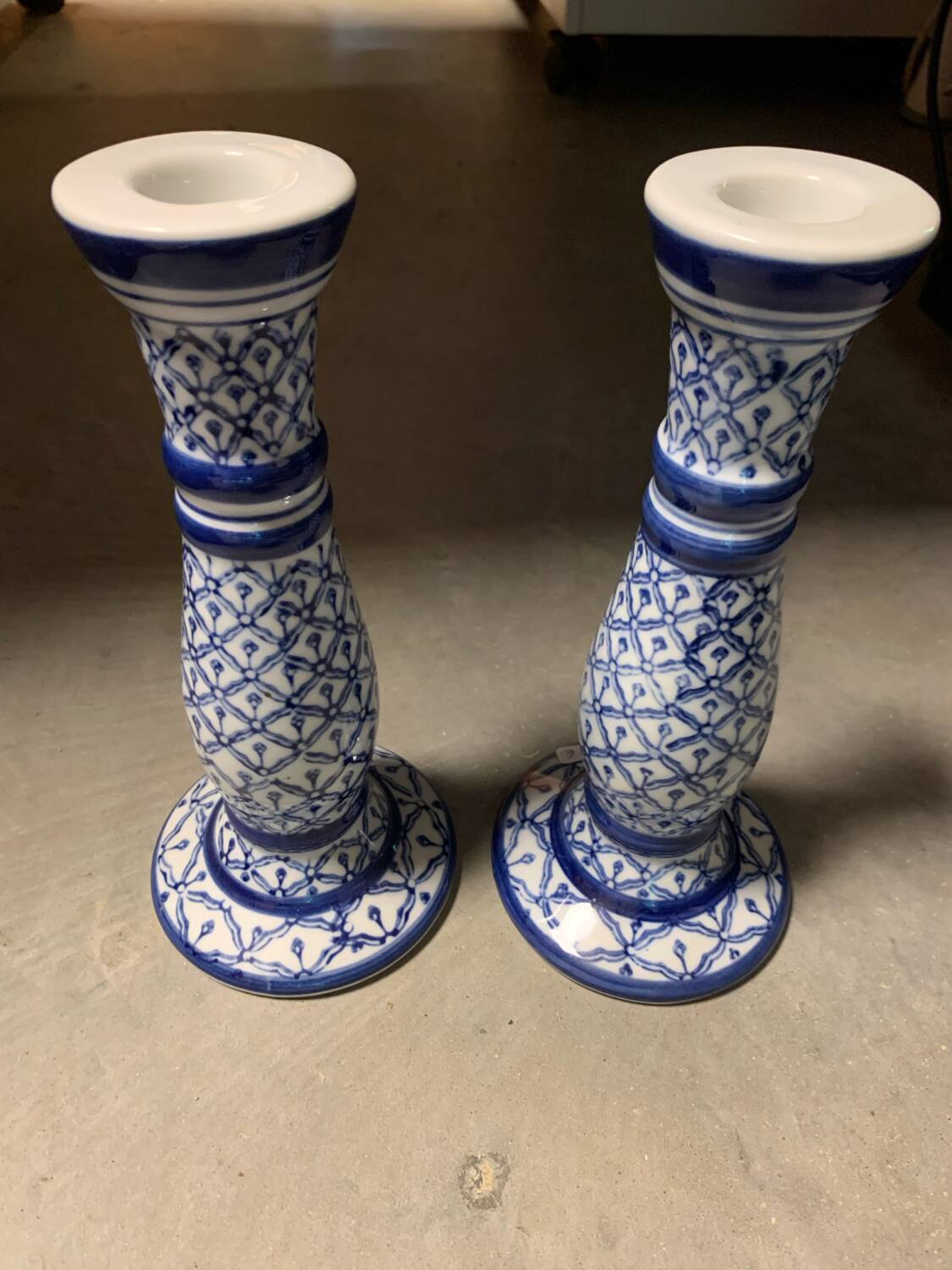 Ceramic candle holders