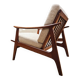 Danish teak Scandinavian sofa armchair set 1960
