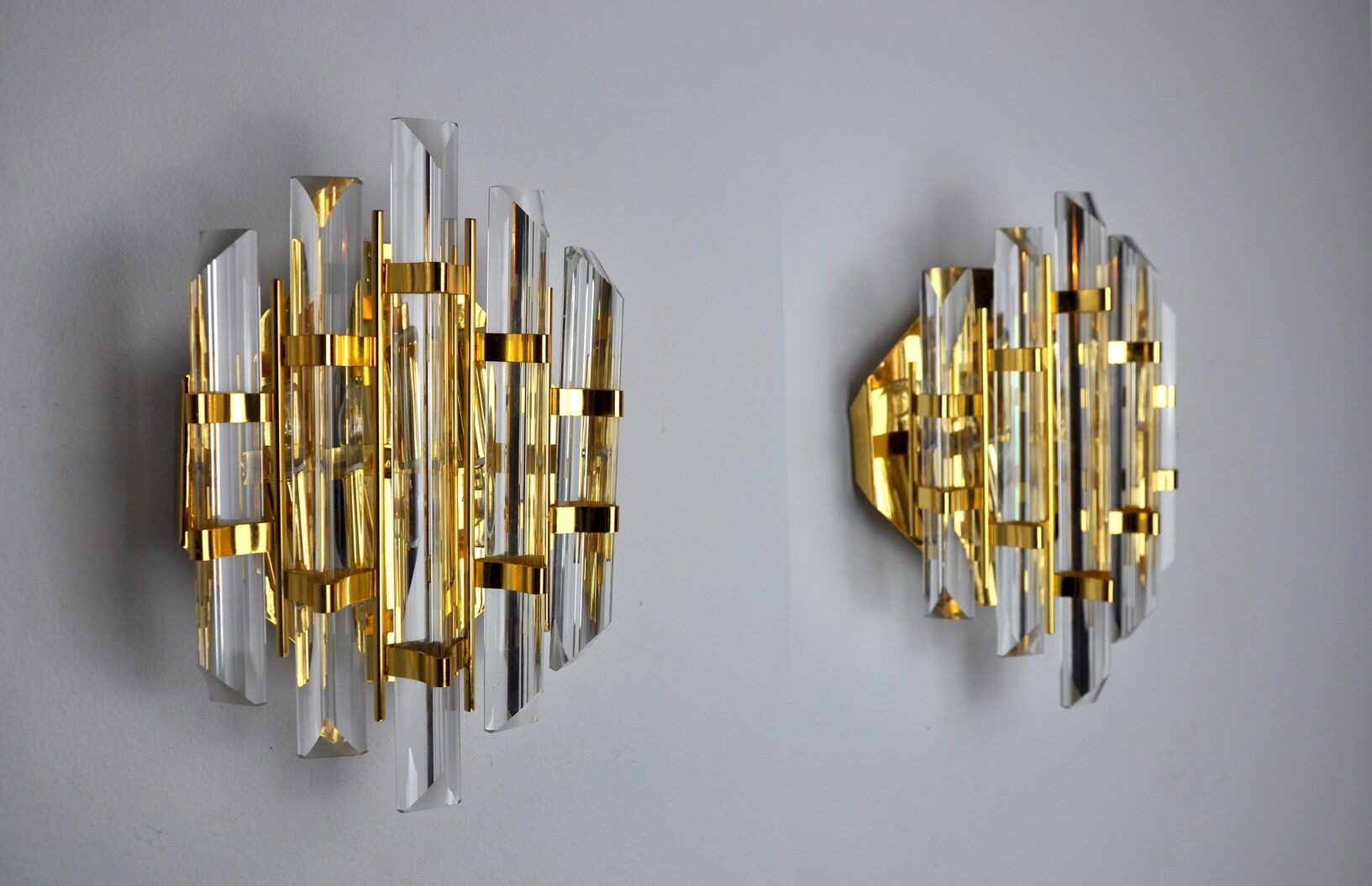 Pair of Venini appliques, Italy, 1970